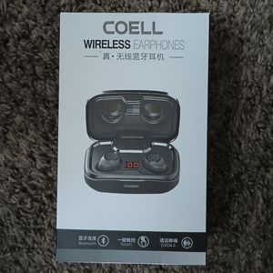 COELL X-10 Bluetooth 5.0 Earphones 3500mAh Charging Box
